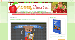 Desktop Screenshot of mommymaestra.com